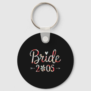 Braut Est 2025 Verheiratet Hochzeit Brautparty Jun Schlüsselanhänger