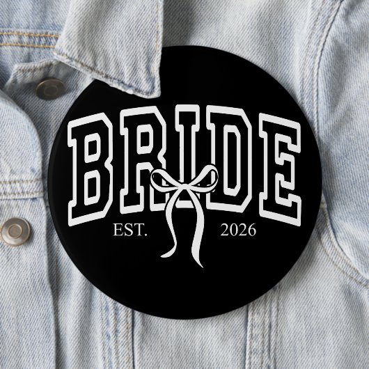 Braut Est 2026 Button (Beispiel)