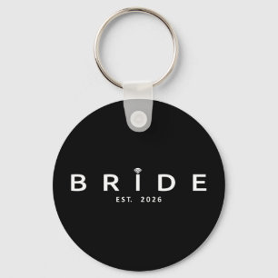 Braut est 2026 Hochzeit Brautparty Junggesellinnen Schlüsselanhänger