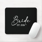 Braut est 2026 passende Braut Bräutigam fertig mac Mousepad (Mit Mouse)