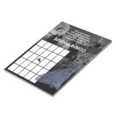 Braut Frankenstein Bingo Bridal Halloween Notizblock (angewinkelt)