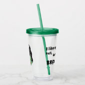 Braut Frankenstein Broody Tumbler Acryltrinkbecher (Links)