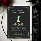 Braut Frankenstein Halloween Bridal Einladung