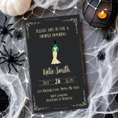 Braut Frankenstein Halloween Bridal Einladung