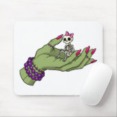Braut Frankenstein Hand mit Skeleton Bow | Got Mousepad (Mit Mouse)