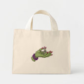 Braut Frankenstein Hand mit Skeleton Bow Mini Stoffbeutel (Vorne)