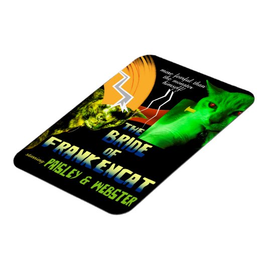 Braut Frankenzat Magnet (Linke Seite)