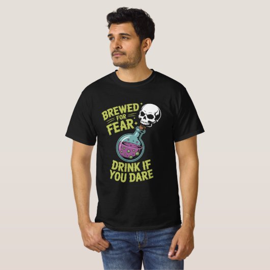 Braut für Angstbeutel Flasche T - Shirt (Vorne ganz)
