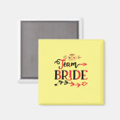 Braut für Hochzeitsgeschenke Magnet (Vorderseite/Rückseite)