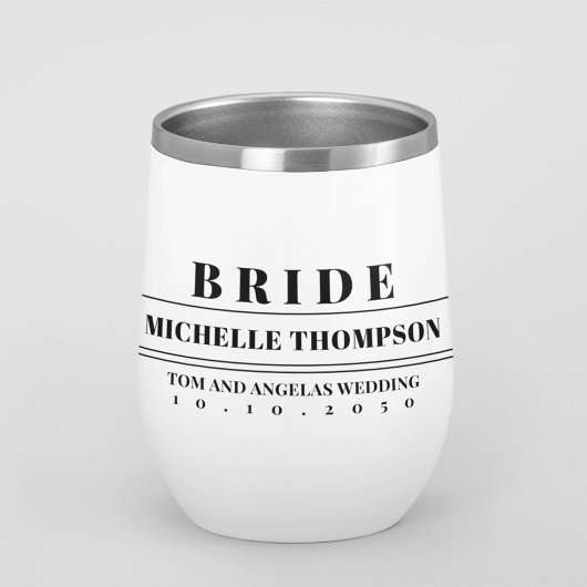 Braut für zeitgemäße Typografie