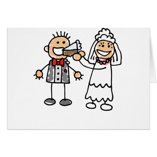 Braut Füttre Groom (Vorderseite (Horizontal))