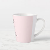 Braut Future Mrs Blush Pink Milchtasse (Rechts)