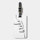 Braut-Gepäckanhänger Gepäckanhänger (Vorderseite vertikal)