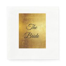 Braut Goldfolie Druck Minimalistische Hochzeits Sc