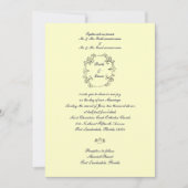 Braut & Groom Einladung (Vorderseite)