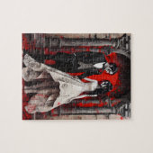 Braut & Groom Goths Puzzle (Horizontal)