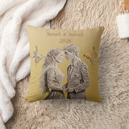 Braut & Groom Hochzeitsgeschenke Kissen (Decke)
