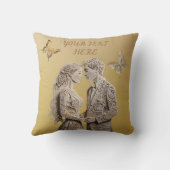 Braut & Groom Hochzeitsgeschenke Kissen (Rückseite)