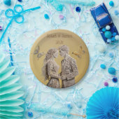 Braut & Groom Hochzeitsgeschenke Pappteller (Party)