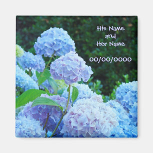 Braut & Groom-Namensmagnet Hochzeitdatum Magnet