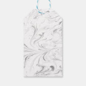 Braut & Groom Owl - Danke Geschenkanhänger (Rückseite)