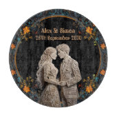 Braut & Groom Royal Classic Schneidebrett (Vorderseite)