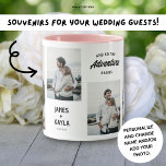 Braut Groom's Souvenir Wedding Gast 4 Fotos Tasse<br><div class="desc">Die Souvenir Wedding Guest Tasse des Bride Groom ist der perfekte Ort für alle, die die Momente der Liebe und Einheit lieben. Diese wunderschöne Tasse erschließt das Wesen des Hochzeitstages und bietet eine einzigartige Möglichkeit, sich an die Feier zu erinnern. Es ist für Hochzeitsgäste, die Trauzeugin und das liebende Ehepaar...</div>