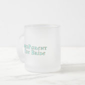 Braut-Großvater-Tasse Mattglastasse (Vorderseite Links)
