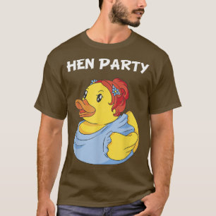 Braut Gummiente Party Mädchen Junggesellinnenabsch T-Shirt