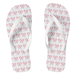 Braut Hochzeit Flitterwochen Rosa Bow Flip Flops Badesandalen