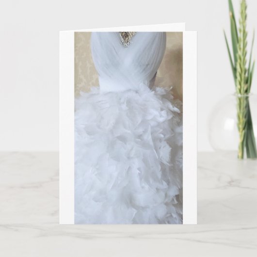 Braut/Hochzeit Karte (Vorderseite)