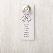 Braut Hochzeit nicht Flüchtige Blick Blush Pink Do Türanhänger (Auf Knauf)
