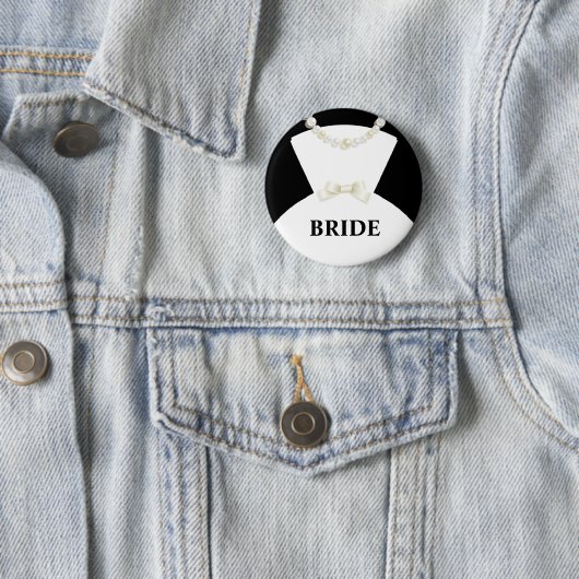 Braut-Hochzeits-Knopf Button (Beispiel)