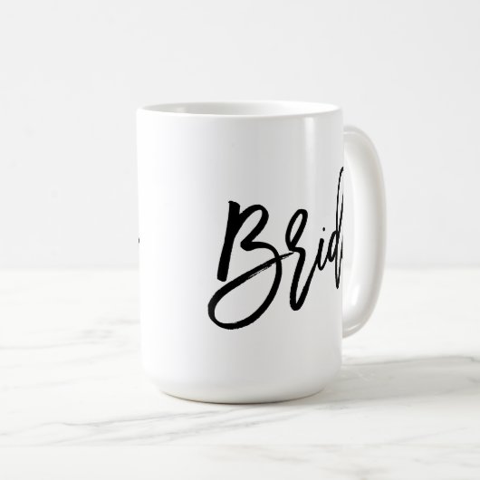 Braut-Hochzeits-Tasse Kaffeetasse (VorderseiteRechts)