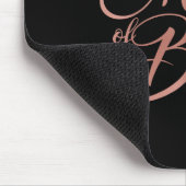 Braut Hochzeitsdusche Geschenk Mama Mutter der Bra Mousepad (Ecke)