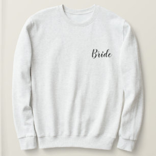 Braut , Hochzeitsgeschenke, Verlobung der Geschenk Sweatshirt