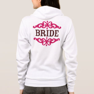 Braut (Hot Pink & Chocolate Brown) Hoodie