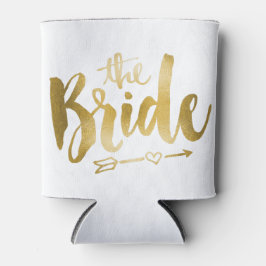 Braut - Imitate Gold Foil Dosenkühler