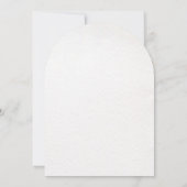 Braut in Bloom Sunflowers Brautparty Einladung (Rückseite)