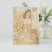 Braut in Brown Grunge (Stehend Vorderseite)