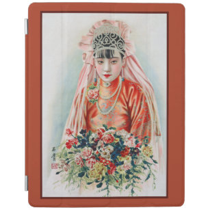 Braut in chinesischer Red Wedding Shanghai Yuefenp iPad Hülle