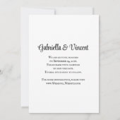 Braut in Cowboystiefeln und Sonnenblumen Save the  Einladung (Rückseite)