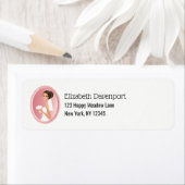 Braut in einem weißen Hochzeitskleid Holding a Bou (Insitu)