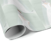 Braut in Hochzeitskleid Geschenkpapier (Rolleneckpunkt)