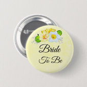 Braut in spe button (Vorne & Hinten)