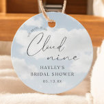 Braut ist auf Cloud Nine Brautparty Geschenkanhänger<br><div class="desc">Bride ist auf Cloud Nine Brautparty Gefallen Tags</div>