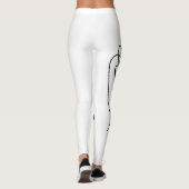 Braut-Junggeselinnen-Abschied elegant Leggings (Rückseite)