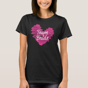 Braut Junggesellinnenabschied Brautjungfern Team B T-Shirt