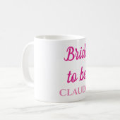 Braut Kaffeetasse (Vorderseite Links)