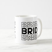 Braut kaffeetasse (VorderseiteRechts)